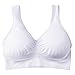 Mirity Padded Sports Bras For Women Freedom Seamless Racerback Spanx Yoga Bra Pack of 3, 3 White, Large