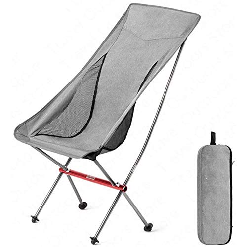 XIAOBUSHI Falten Camping Stuhl Outdoor Dekorative Stuhl Camping Tool Ultraleichte Tragbare Angelstuhl Mond Lagerstuhl…