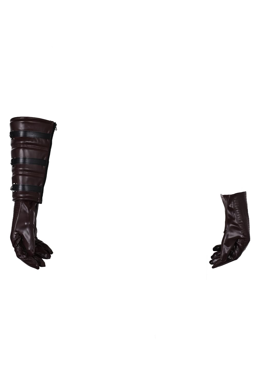 Taeyue Anakiner Cosplay Gloves Men Warrior Anakin Gloves Hand Protection Set Halloween Carnival Accessories for Adults, L