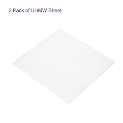 DMiotech 2 Pack 10 x 10 x 0.1 Inch Plastic UHMW
