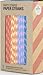 Green Party Goods Candy Cane Striped Paper Straws - Purple and White, 144 Count Box