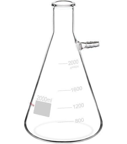 Corning 5340-4L Vacuum Filter Flask, 4000mL Capacity: Amazon.com