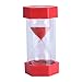 Decorative Sand Timer Hourglass, 30 Minutes, Red, Plastic Frame, Home Office Decor