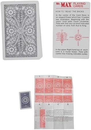 iZED Magic Marked SPY Magician Playing Cards 2 Decks Best for Flash (Platinum Series)(Pack of 2)