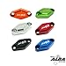 Billet ATV Parking Block Off PlateCompatible with Honda Red (6 color options)