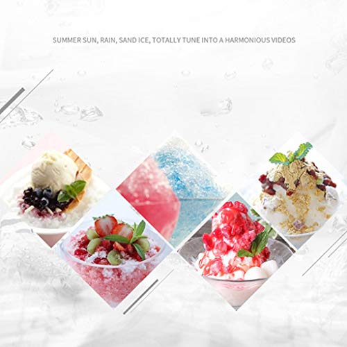 Eiscrusher Elektrische Eiscrusher/Rasierer Mixer Ice Crusher Vollautomatischer Ice Chopper Smoothies Breaking Machine… – Bild 7