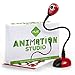 HUE Animation Studio: Complete Stop Motion Animation Kit (Camera, Software, Book) for Windows/macOS (Red)