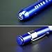 LED Penlight White Color Pen Light 2PCS Diagnostic Reusable with Pupil Gauge for Doctors Nurses, Durable Batteries Free, Blue and Purple