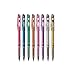 Pentel Arts Slicci METALLIC (0.8mm) Needle Tip Med Gel Pen Assorted Metallic Ink, 8 Pack