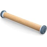 Joseph Joseph PrecisionPin Baking Adjustable Rolling Pin - Consistent and Even Dough Thickness for Perfect Baking Results, Sk