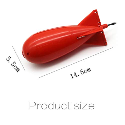 Sdbxa Pêche à La Carpe Spod Bombe Appât Fusée Flotteurs Mangeoire De Pêche Nouveaux Outils De Pêche Pour Pêcheur Passionné De Pêche (3 Pièces)