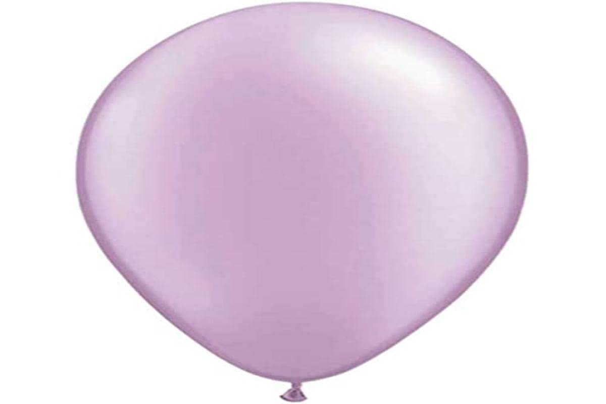 Folat - Metallic Balloons For Party Decoration - Lavender - 12In / 30cm - 50 pieces
