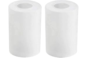 SGLED Frosted Glass Lamp Shade Cylinder Glass Shade Replacement Glass Light Shade with 1-5/8 Inch Fitter Diameter 4 inch Height 6.5 inch (2 pack)