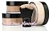 4Pc Full Size Kit (Fair Shade 1) with Mineral Foundation, Concealer, Finishing Powder & Kabuki Brush, Long-lasting Makeup Powder for All Skin Types with SPF 18, Free from Parabens & Other Irritants