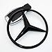 US85 Direct Mercedes-Benz Luggage Lid Adhesive Nameplate Star Logo Trunk Rear Emblem W205 Modified C-Class C 300 C43 C 63 S C 450 Sedan (Gloss Black)