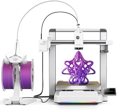 Creality SPARKX i7 Autofill Combo 3D-Drucker, KI Foto-zu-3D Modellierung, Mehrfarbiger Druck bereit, Automatische Nivellierung, Desktop FDM 3D-Drucker für Einsteiger
