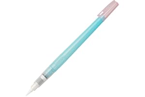 Kuretake PHYS Water brush pen Long, 12mm Medium tip,for Watercolor Paint, urban outdoor travel sketch, Professional, Artists, Crafters, Made in Japan