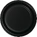 HeroFiber Disposable Paper Dinnerware for 24 - Black - 2 Size Plates, Cups, Napkins , Cutlery (Spoons, Forks, Knives), and tablecovers - Full Party Supply Pack