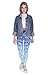 PINK PLOT Basic Printed Leggings Patterned High Elasticity Pants for Women Girls