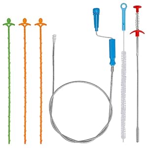 Afvoer Relief Tool Drain Snake Haar Vijzel Klomp Remover Cleaning Tool Flexibele Sink Pijp Unblocker voor Gootsteen…