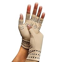 BUYITNOW Arthritis Compression Gloves With Magnets Therapeutic Therapy Dispensing Gloves Relief Hand Pain Heal Joints Relief