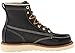 Thorogood American Heritage 6” Moc Toe Work Boots for Men - Soft Toe, Premium Full-Grain Leather with Slip-Resistant Wedge Outsole and Comfort Insole; EH Rated, Black - 10 D