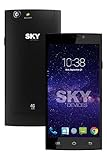 SKY Devices Platinum Series 5.0W - GSM Unlocked HSPA+21Mbps 4GB Dual-SIM, 1.3GHz Quad-Core Android KitKat 4.4 Global Smartphone with 8MP+2MP Cameras & 5