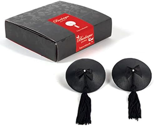 Burlesque CUBREPEZONES NEGRO. BURLESQUE PASTIES BLACK