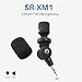Saramonic SR-XM1 Mini Vlog Microphone for Gopro,Wireless Video Mic 3.5mm TRS Omnidirectional Microphone Plug and Play Mic for Gopro 7 6 5 DSLR Cameras, Camcorders, CaMixer, SmartMixer, LavMic Vlogging