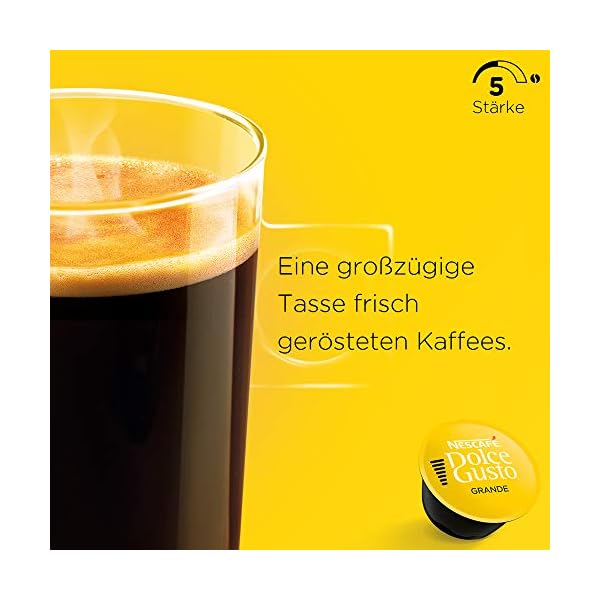 NESCAFÉ Dolce Gusto Grande Kaffee, 96 Kaffeekapseln, 100 Prozent Arabica Bohnen, Feine Crema und kräftiges Aroma… – Bild 5