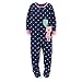 Carter's Baby Girls 1 Piece Snug Fit Cotton Footed Sleeper Pajamas (pig)
