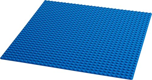LEGO 11025 Classic Blaue Bauplatte, quadratische Grundplatte mit 32x32 Noppen als Basis für Konstruktionen und für weitere Sets, Konstruktionsspielzeug für Kinder 7