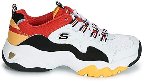 skechers d lites 3 mens orange