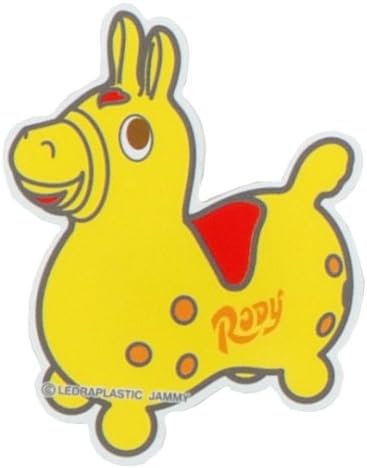 Amazon ロディステッカーs イエロー シール ステッカー ホビー