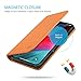 SHIELDON iPhone Xs Max Case, Genuine Leather iPhone Xs Max Wallet Case Support Auto Wake/Sleep RFID Protective Card Holder Folio Magnetic Stand Cover Compatible with iPhone Xs Max (6.5