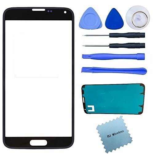 Samsung Galaxy S5 Screen Replacement Glass Lens Kit (Black)