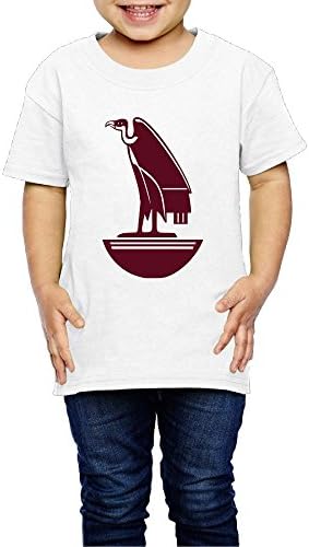 Silver Bullet Casual T-Shirt Egyptian Vulture Bird On A Display Disk Egyptian T-Shirt,Vulture T-Shirt,Animal T-Shirt,Bird T-Shirt,Egypt T-Shirt2 Toddler For Child