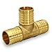 Supply Giant QYUF0100-OM x PEX Barb Tee Pipe Fittings 1