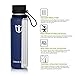 DB DEGBIT Water bottle, 24oz Double Wall Vacuum Insulated 18/8 Food-Grade Stainless Steel Leak Proof Sports Water Bottle, Comes With 1 of Cleaning Brush, Standard Mouth with BPA Free Loop-Top Cap