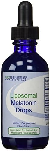 BioGenesis Liposomal Melatonin Drops, Berry, 2 Ounce by Biogenesis