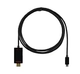 Tgomtech 6 Ft Slimport Mydp Micro USB to Hdmi 1.4 Hdtv Adapter Cable for Google Nexus 4 7 Lg Optimus G Pro Fujitsu Arrows Tab Asus Padfone Infinity, Connect Mydp Enabled Mobile Devices to Any Tv 1.8 Meter Long Cable Black