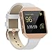 Austrake for Fitbit Blaze Bands with New Metal Frame, Replacement Leather Slim Straps with Stainless Steel Buckle for Fitbit Blaze Strap for Women Men