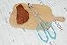 HINMAY Kitchen Scissor Tongs 11-Inch Heavy Duty Stainless Steel Scissor Cooking Tongs