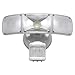Home Zone Security Mark 4 Tripe Head Outdoor LED Motion Sensor Security light, 2600 Lumen Weatherproof Ultra Bright 5000K, White