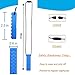 Upgraded Tougher Chew Sensory Chew Necklace for Boys & Girls with Autism, ADHD, SPD, Oral Motor, (4 Pack) Made from Food Grade Silicone Safety for Kids Chew-Blue,Red,Yellow,Orange