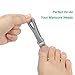 Fingernail Clippers Large Toenail Clippers for Thick Nails Heavy Duty Stainless Steel Toenail Clippers for Seniors Wide Jaw Opening Ultra Sharp Cuts Smoothly and Cleanly Rust Proof (Sliver)