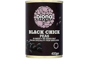 Biona Organic Black Chick Peas 400g
