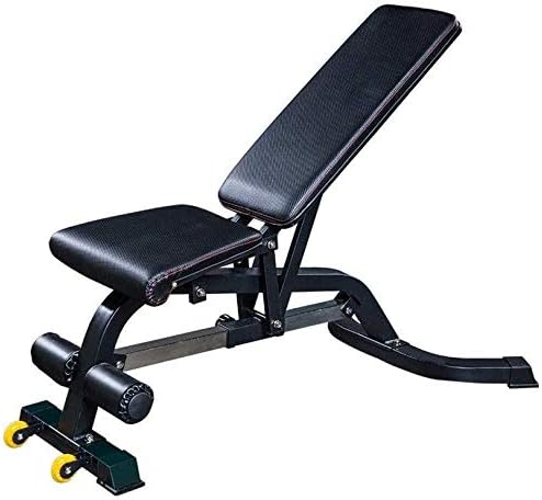 SLRMKK Weight Bench, Multi-function Adjustable 300 Kg Load-bearing Home Fitness Professional Equipment Dumbbell Bench Supine Board Commercial Exercise Bench workout bench