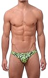 Gary Majdell Sport Men's Print Contour Pouch Greek Bikini Swimsuit