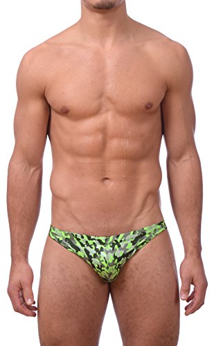 Gary Majdell Sport Men's Print Contour Pouch Greek Bikini Swimsuit Gary Majdell Sport Men's Print Contour Pouch Greek Bikini Swimsuit